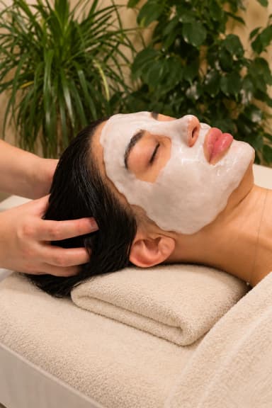 Χώρος αναμονής του Wellness City Spa