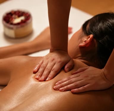 Heated basalt stones ready for a hot stone massage